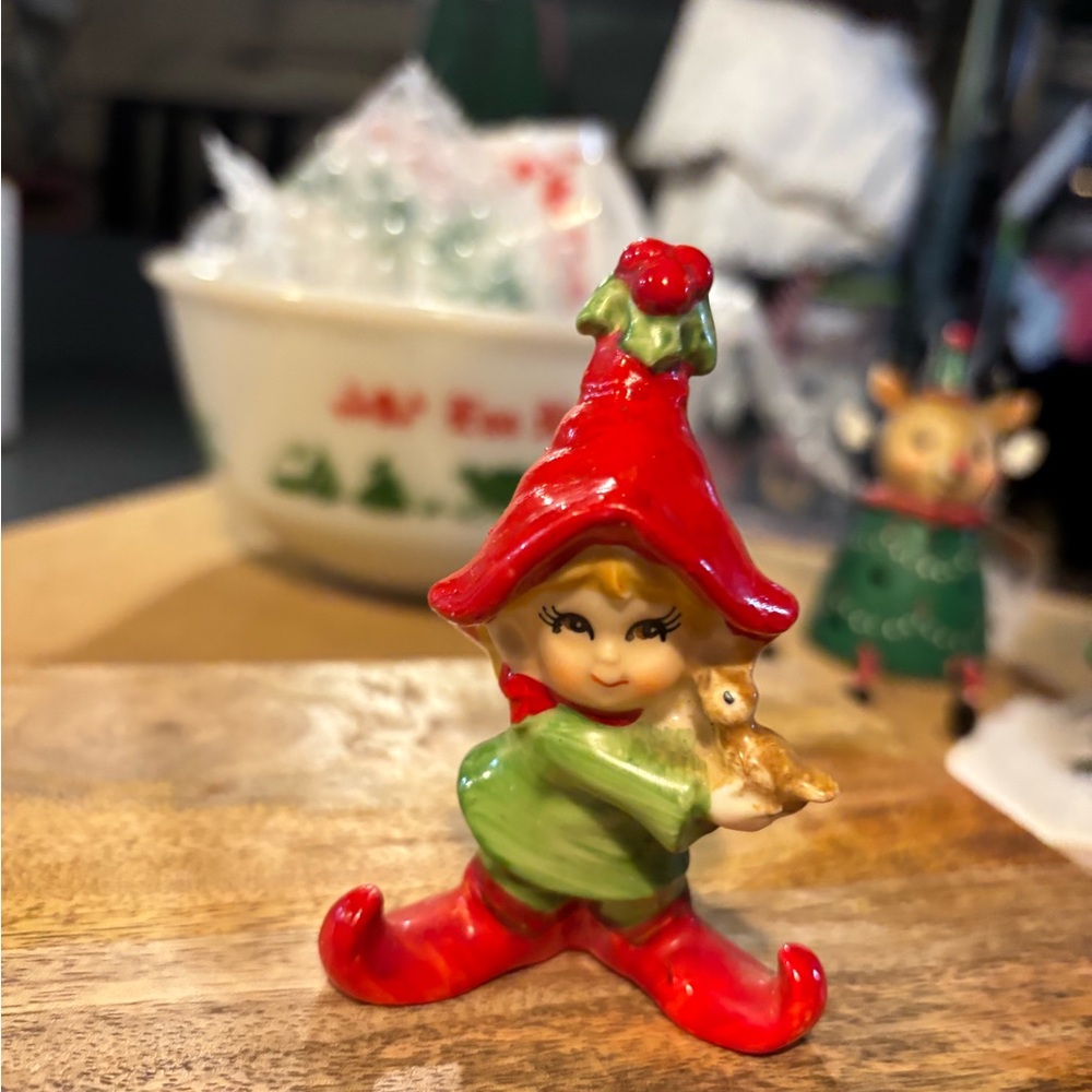 Vintage holiday figurine